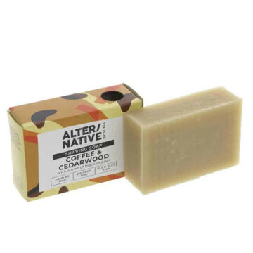 Alter/Native Shaving Soap Coffee Cedarwood