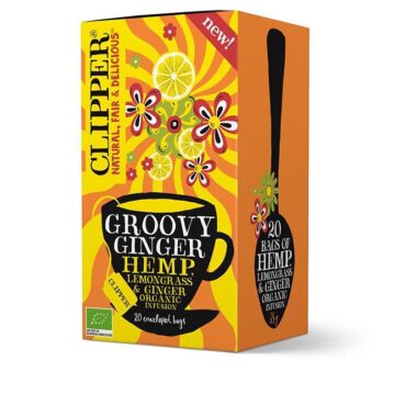 Clipper Groovy Ginger Hemp Tea Organic