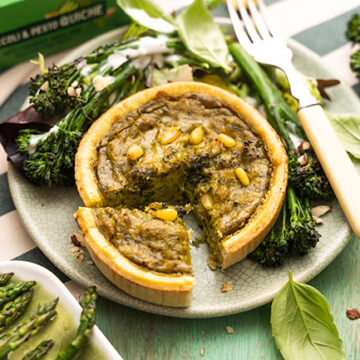 Clive’s Broccoli Pesto Quiche Organic