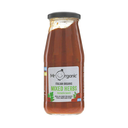 Mr. Organic Italian Mixed Herbs Passata Sauce Organic 400g