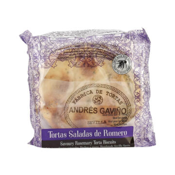 Fabrica De Tortas Andres Gavino Savoury Rosemary Torta Biscuits 170g