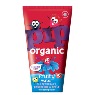 Pip Blackcurrant Raspberry & Apple Fruity Water Organic