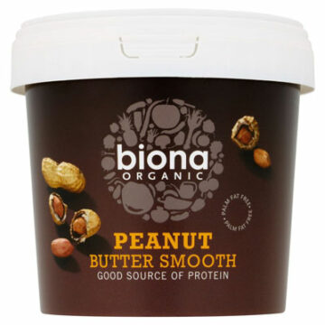 Biona Smooth Peanut Butter Organic 1kg