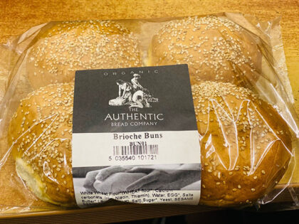 Authentic Bread Company Brioche Buns Organic