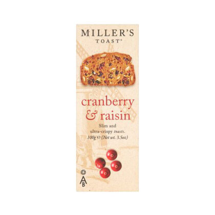 Miller’s Cranberry Raisin Toast 100g