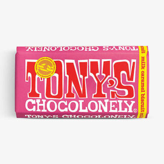 Tony's Chocolonely Milk Caramel Biscuit 180g