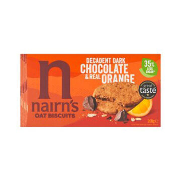 Nairn’s Chocolate Orange Oat Biscuits