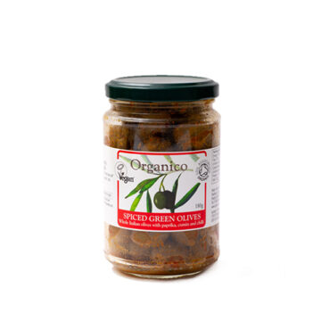 Organico Spiced Green Olives