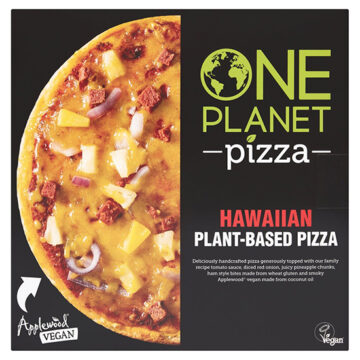 One Planet Hawaiian Plant Based Pizza