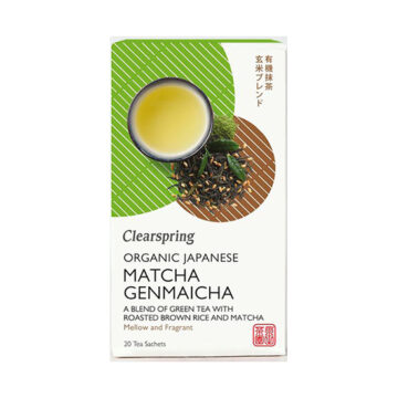 Clearspring Japanese Matcha Genmaicha Green Tea Organic