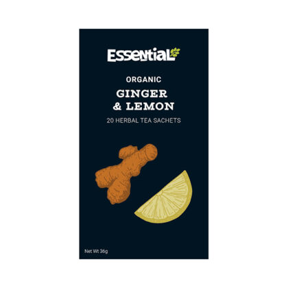 Essential Ginger & Lemon Tea Organic