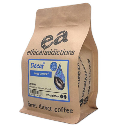 Ethical Addictions Decaf Swiss Water Ground Coffee