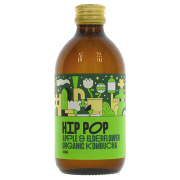 Hip Pop Apple & Elderflower Kombucha Organic