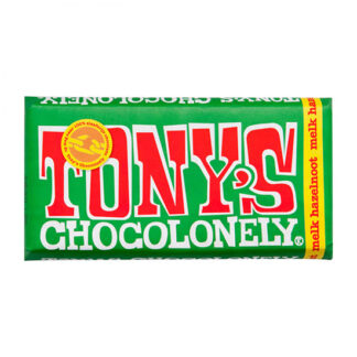 Tony's Chocolonely Milk Hazelnut Chocolate 180g