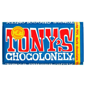 Tony’s Chocolonely 70% Dark Chocolate 180g