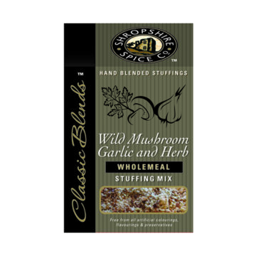 Shropshire Spice Co Wild Mushroom Garlic & Herb  Wholemeal Stuffing Mix 150g