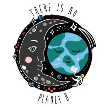 There Is No Planet B Greetings Card