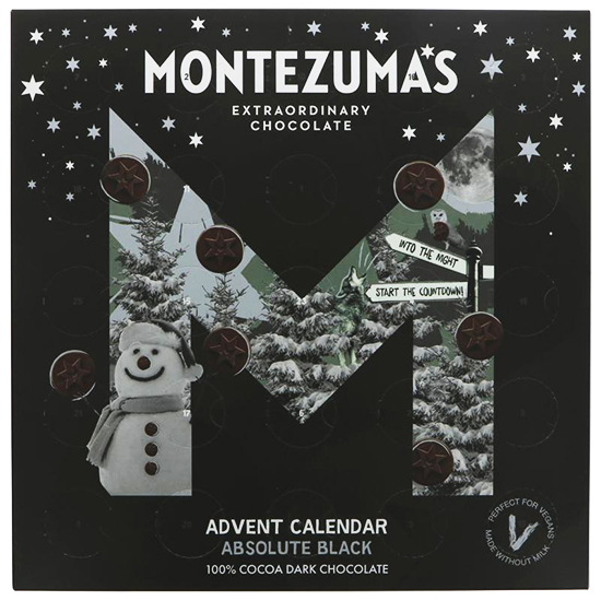 Montezuma's Absolute Black Advent Calendar 150g
