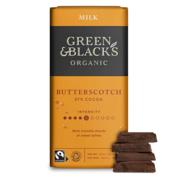 Green & Black’s Butterscotch Milk Chocolate Organic 90g