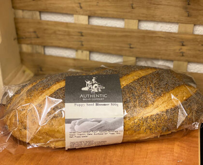 Authentic Bread Company White Poppy Bloomer Organic 800g