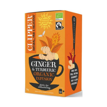 Clipper Restoring Roots Ginger & Turmeric Organic