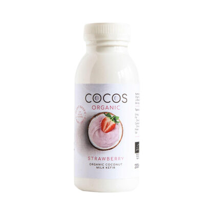 Cocos Strawberry Coconut Milk Kefir Organic