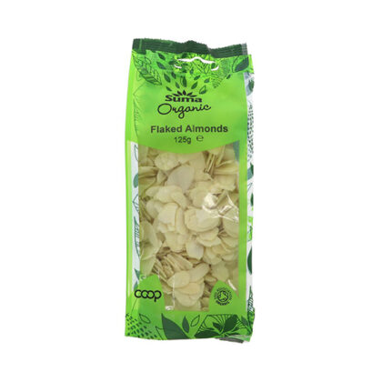 Suma Almonds Flaked Organic 125g