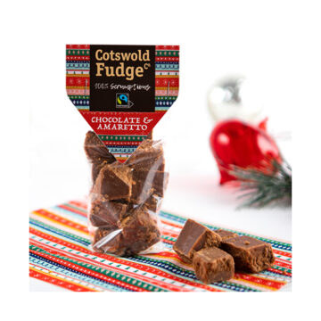 Cotswold Fudge Co. Chocolate Amaretto Fudge 150g