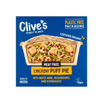 Clive’s Meat Free Chickeny Puff Pie