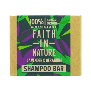 Faith In Nature Lavender & Geranium Shampoo Bar