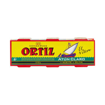 Ortiz Yellowfin Tuna in Olive Oil 3 x 92g multi pack