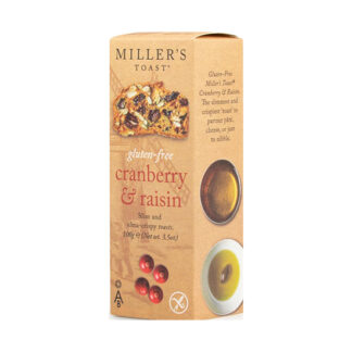 Miller's Cranberry Raisin Toast Gluten Free