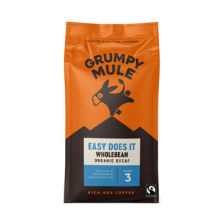 Grumpy Mule Easy Does It Wholebean Decaf Organic 200g
