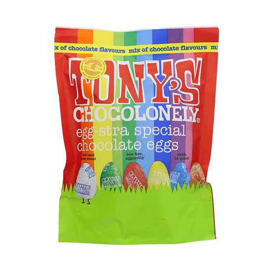 Tony’s Chocolonely Eggstra Special Chocolate Eggs 230g