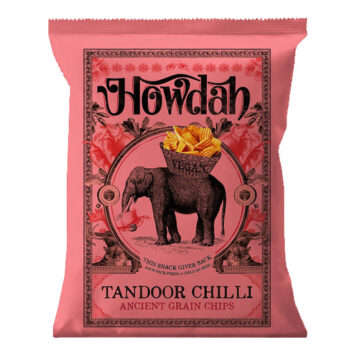 Howdah Tandoor Chilli Ancient Grain Chips 130g