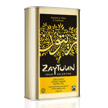 Zaytoun Organic Palestinian Extra Virgin Olive Oil 5lt