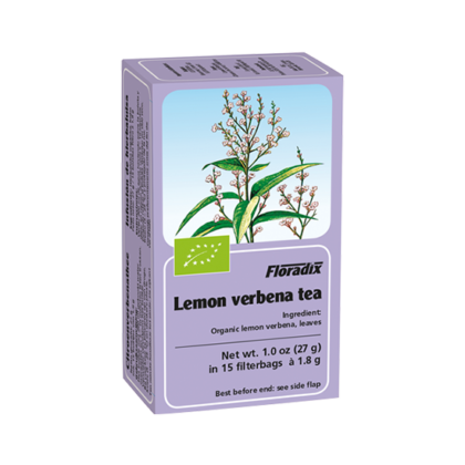 Floradix Lemon Verbena Tea Organic 15 Bags