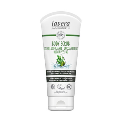 Lavera Rosemary & Green Coffee Body Scrub Organic