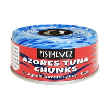 Fish 4 Ever Azores Tuna Chunks In Tomato Sauce Organic