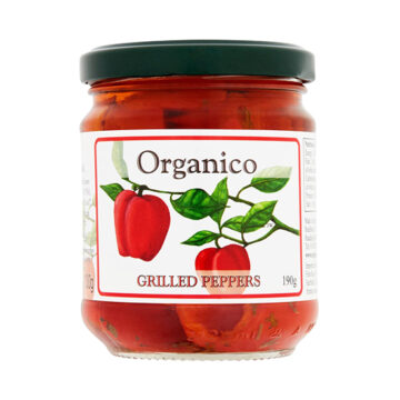 Organico Grilled Peppers Organic 190g