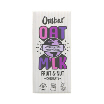 Ombar Fruit & Nut Oat M’LK Chocolate Organic