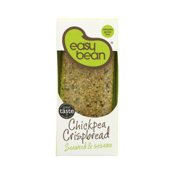 Easy Bean Seaweed & Sesame Chickpea Crispbread