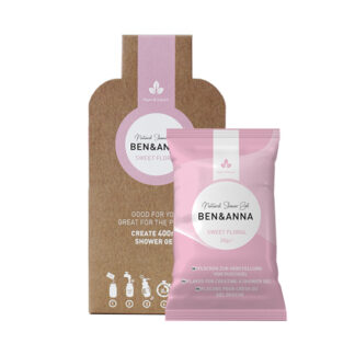 Ben & Anna Natural Shower Gel Flakes - Sweet Floral