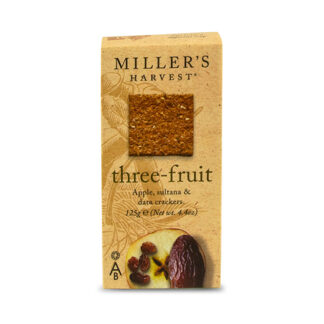 Miller's Harvest Three-Fruit Crackers