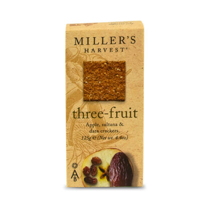 Miller’s Harvest Three-Fruit Crackers