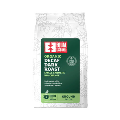 Equal Exchange Organic Decaf Dark Roast Ground Coffee 200g