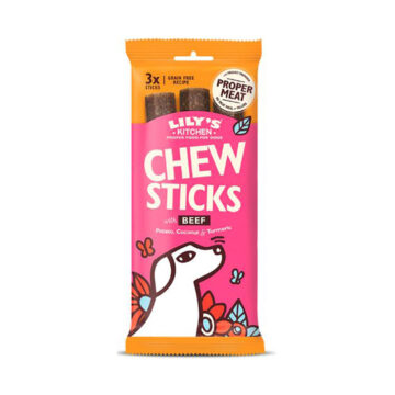 Lily’s Kitchen Dog Chew Sticks with Beef 120g