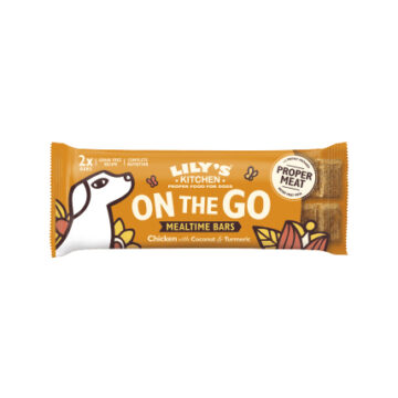 Lily’s Kitchen On The Go Dog Meal Bars Chicken 40g