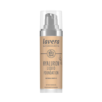 Lavera Hyaluron Liquid Foundation 01 Natural Ivory Organic 30ml