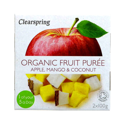 Clearspring Apple Mango & Coconut Fruit Puree Organic